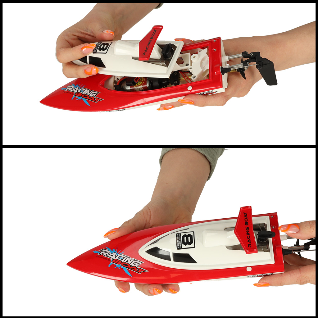 pretekársky čln na diaľkové ovládanie